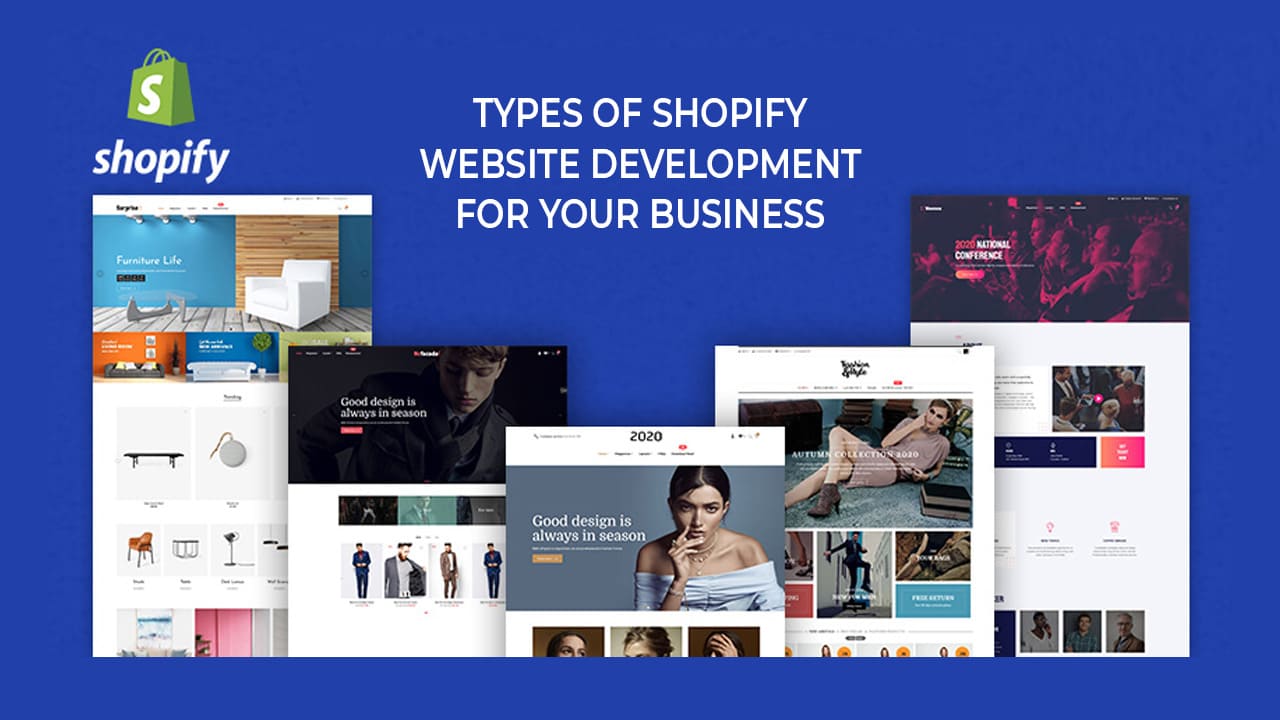 Types Of Shopify Website Development